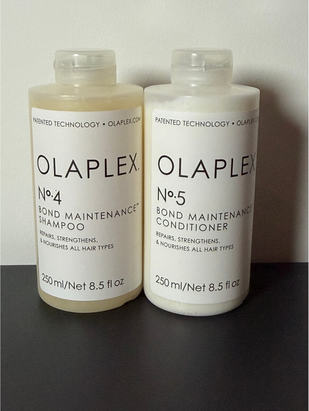 OLAPLEX No.4 Shampoo + No.5 Conditioner 8.5 oz Hair Care Duo NEW